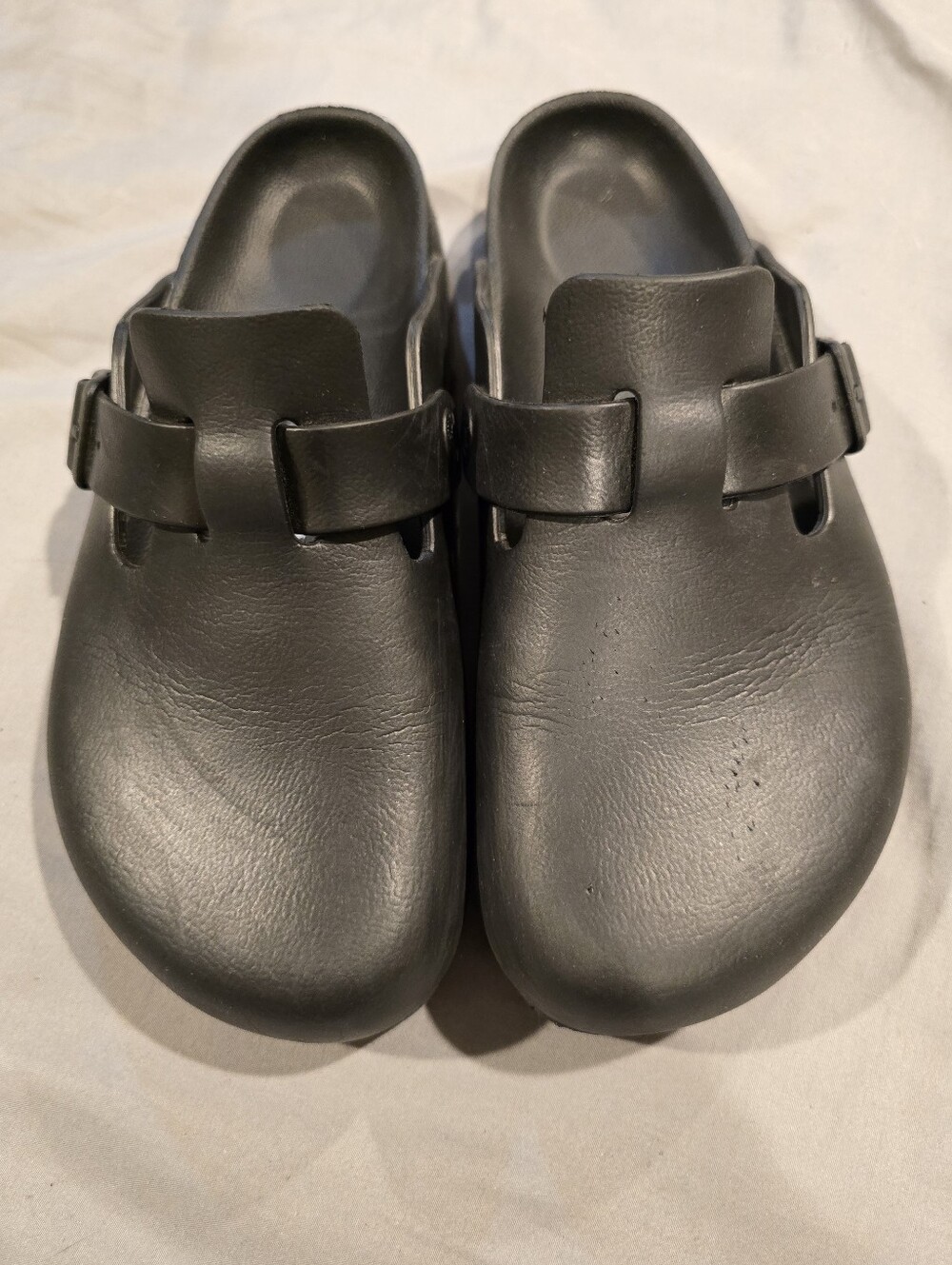 Birkenstock Unisex Boston Eva Clog Black Size Mens 5/Womens 7